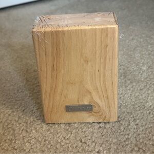 Natural Wood Knife Block